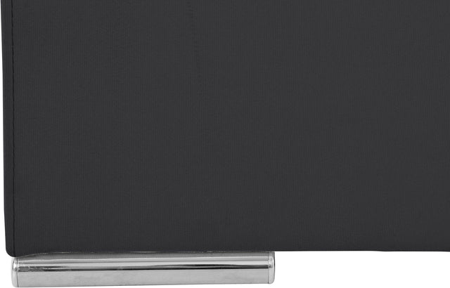 Leonique boxspring "Alfie" zwart 140X200 inclusief topper