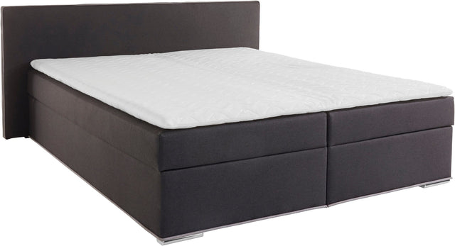 COLLECTION AB Box ring "Kreta" 180x200 with storage space including topper, 7-zone pocket spring mattress H3 